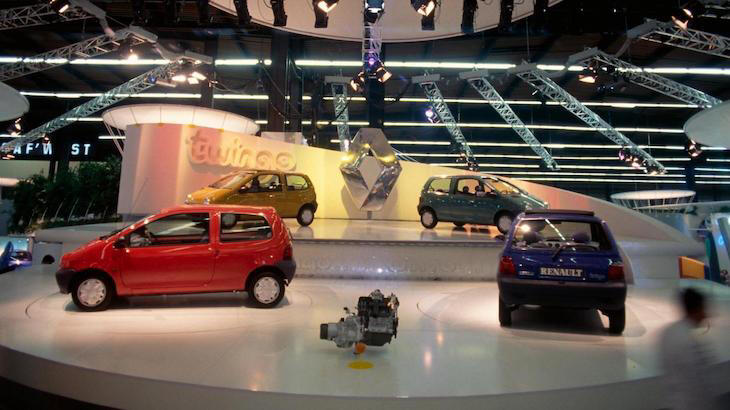 Twingo unveiling in Paris car show