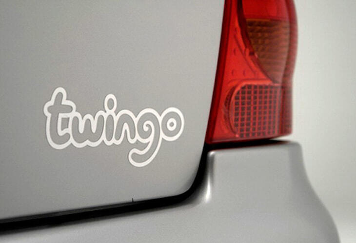 Twingo tailgate logo
