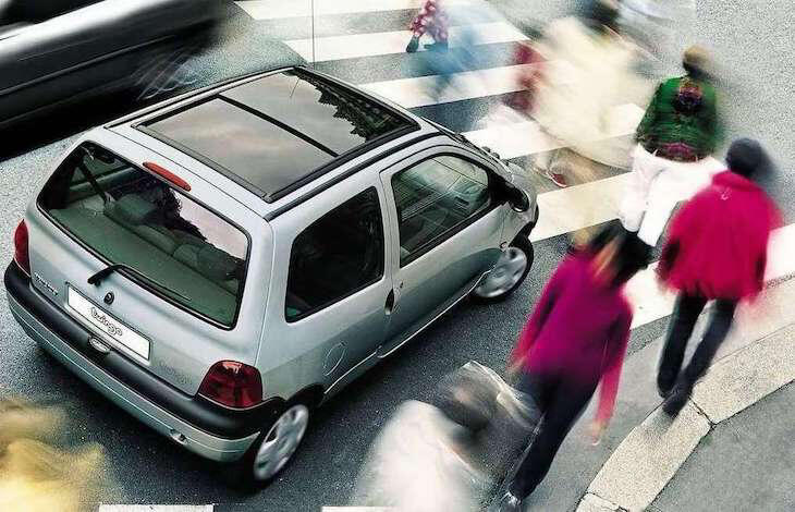 Twingo pamoramic glass sunroof